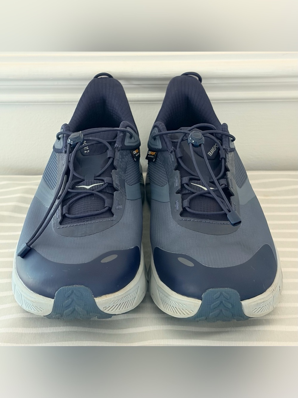Hoka Transport 2 Commuter-Trail Sneakers Faded Navy/Mineral Blue Men’s 12D (M)